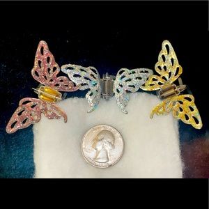 Vintage Butterfly HairClips
